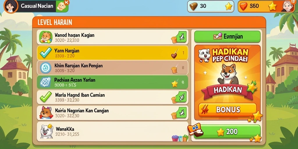 Tampilan antarmuka pengguna yang menarik dan mudah dipahami.
