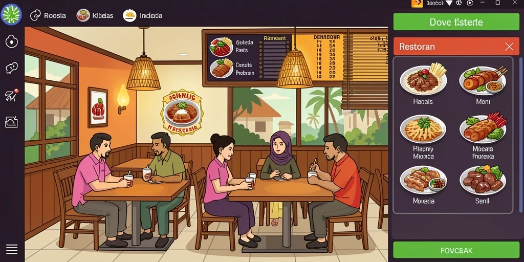 Tampilan antarmuka yang ramah pengguna.