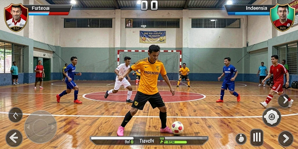 Screenshot menampilkan grafis yang menarik dari permainan.