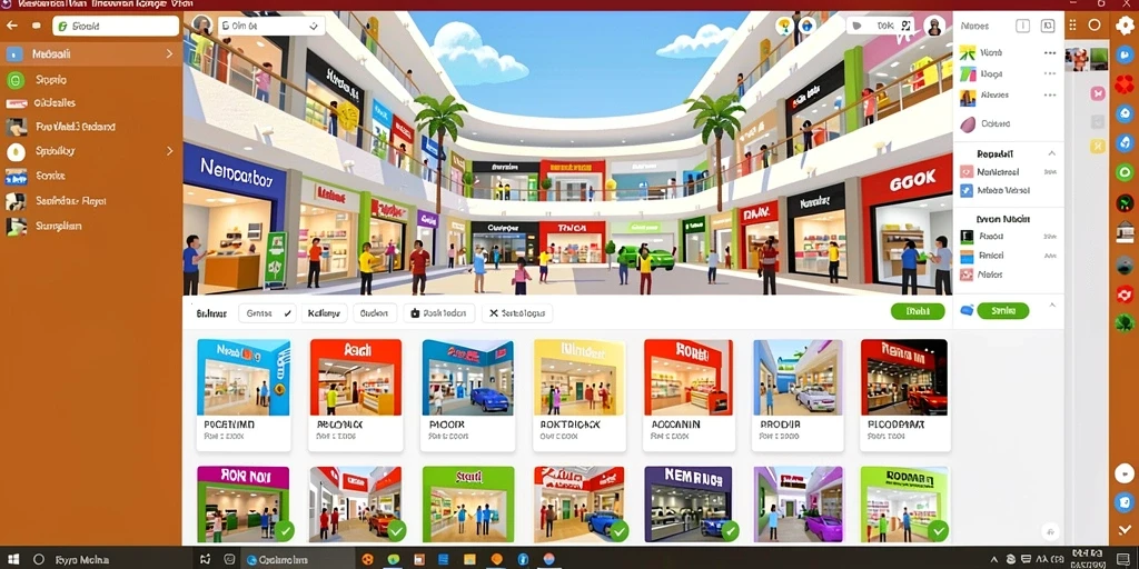 Tampilan antarmuka yang user-friendly dan menarik.