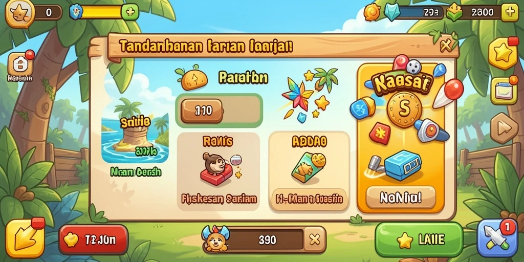 Tampilan antarmuka yang user-friendly.