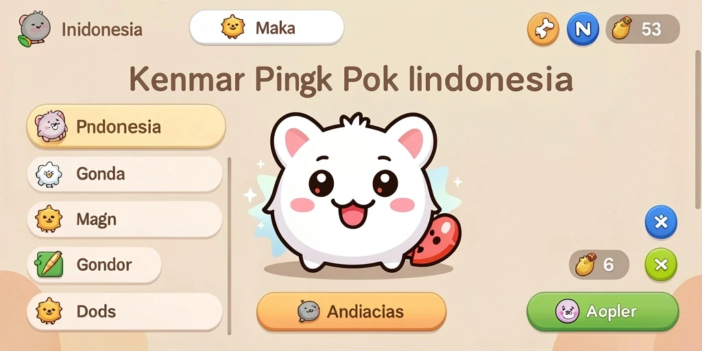 Tampilan antarmuka yang menarik dan sederhana.