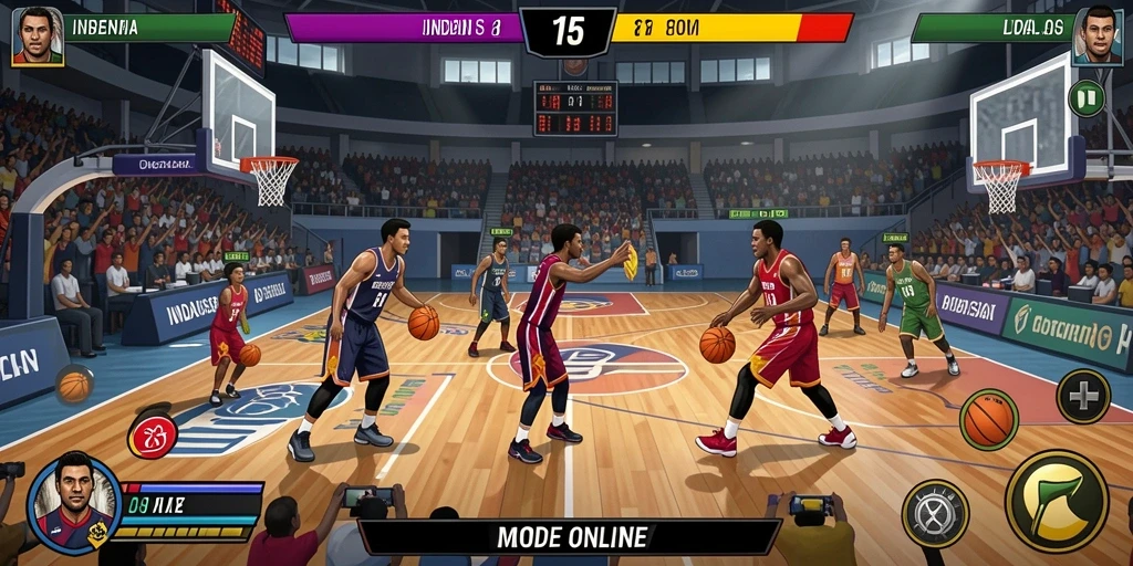 Screenshot menunjukkan grafis yang menawan dan gameplay yang menarik.