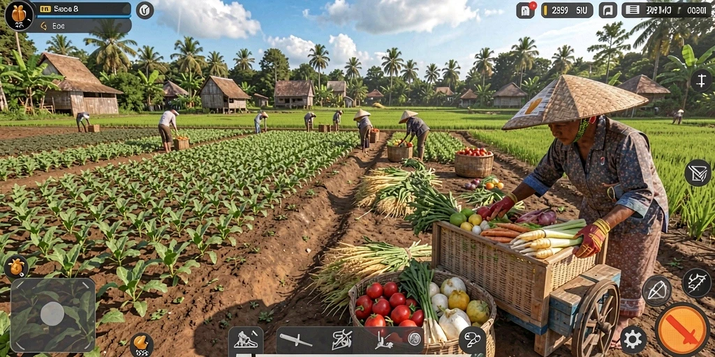 Tampilan awal game dengan grafis yang mengesankan.