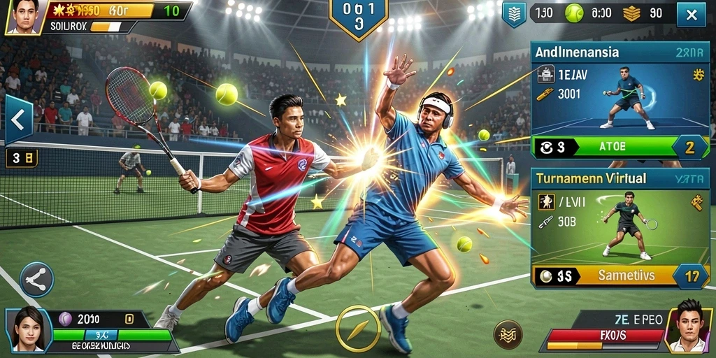 Tampilan antarmuka yang user-friendly untuk navigasi.