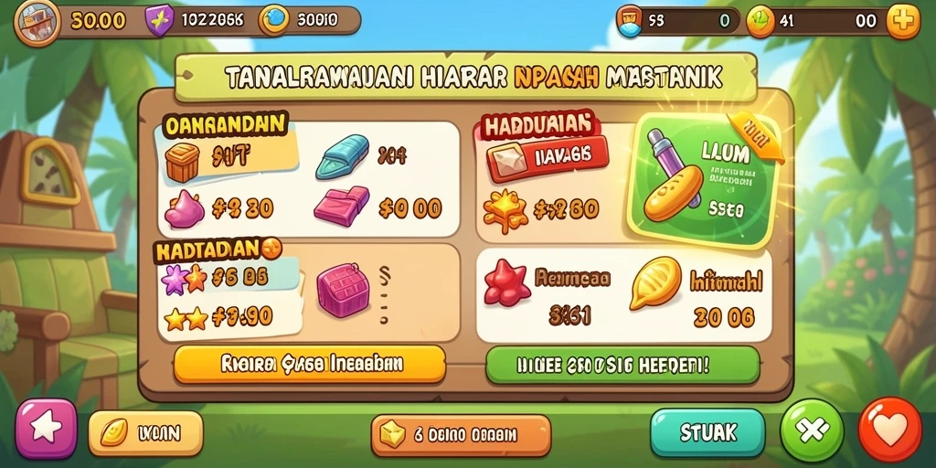 Tampilan permainan slot yang menawan.