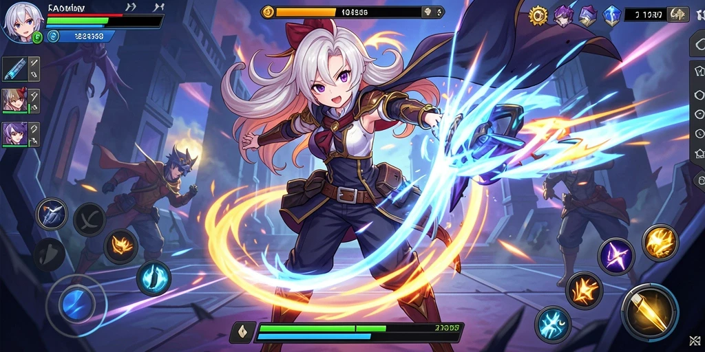 Tampilan awal game yang memukau dan menarik perhatian.
