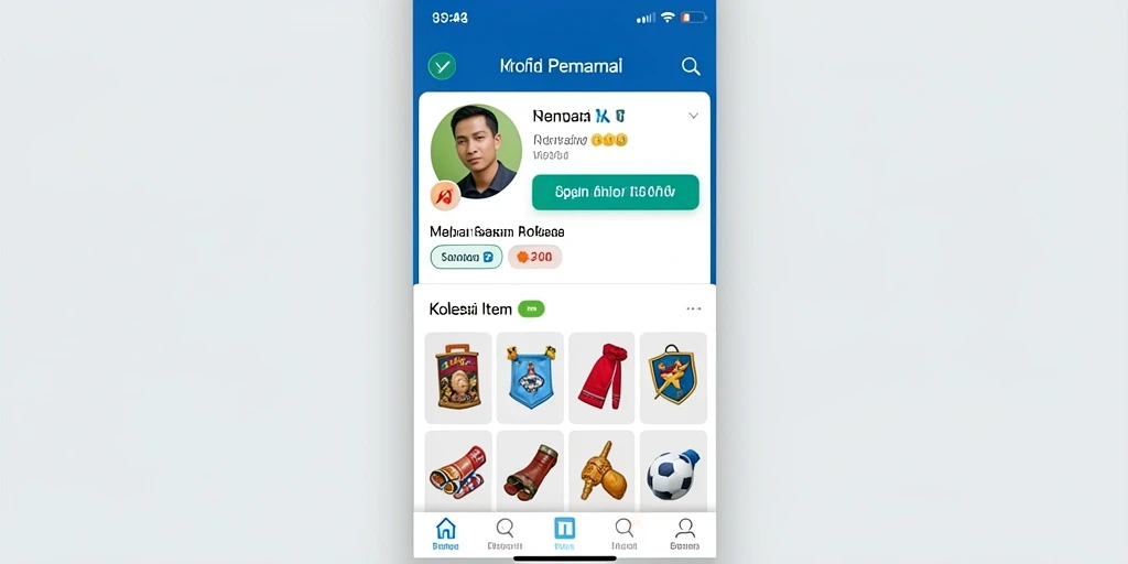Tampilan bakat karakter yang memukau.